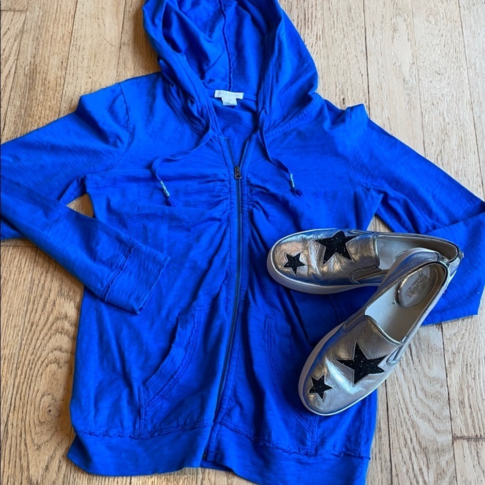 Mod-O-Doc hoodie blue women’s size small - Picture 9 of 10